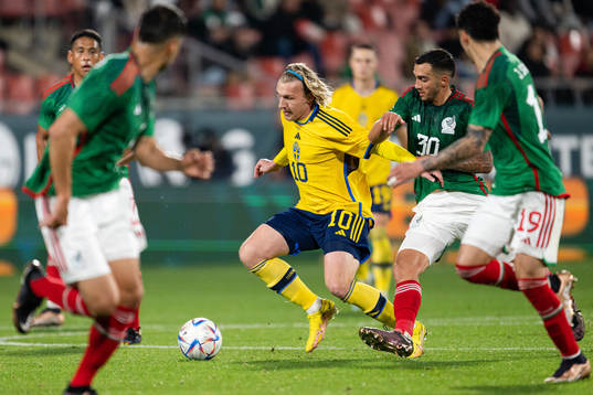 Emil Forsberg of Sweden