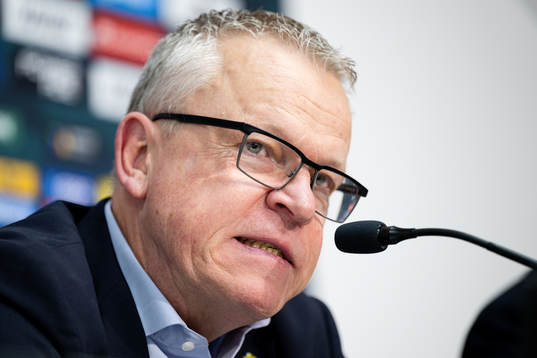Head coach Janne Andersson of Sweden