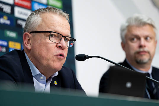 Head coach Janne Andersson of Sweden