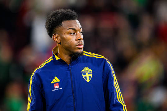 Anthony Elanga of Sweden