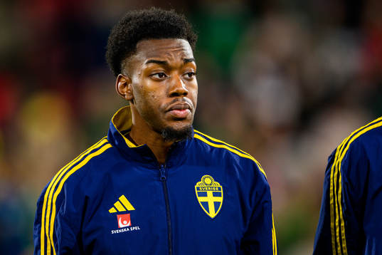 Anthony Elanga of Sweden