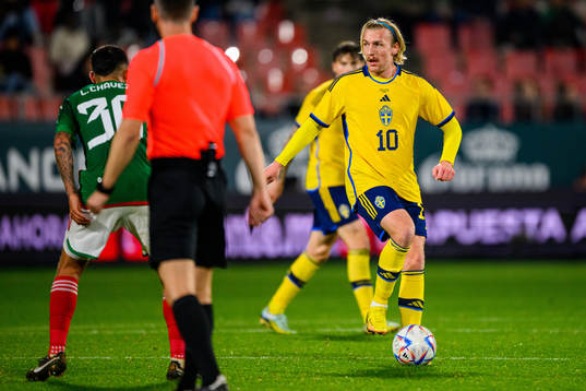 Emil Forsberg of Sweden