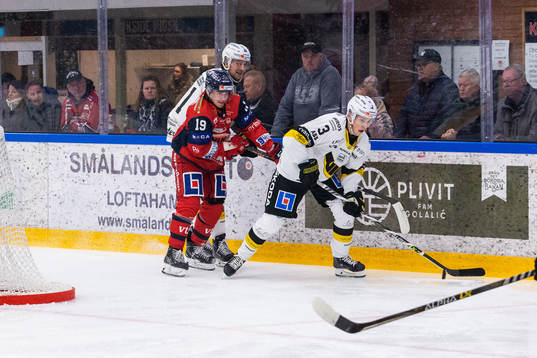 Västerviks Isak Salqvist och Västerås Ludvig Östman