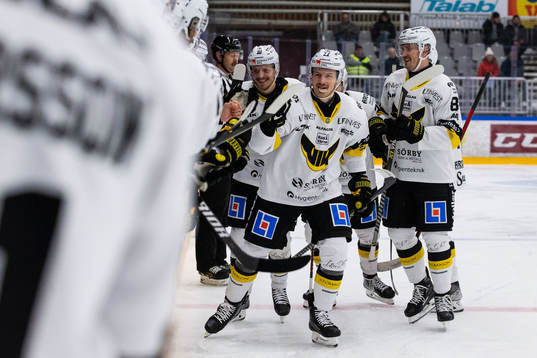 Västerås Ludvig Jardeskog jublar