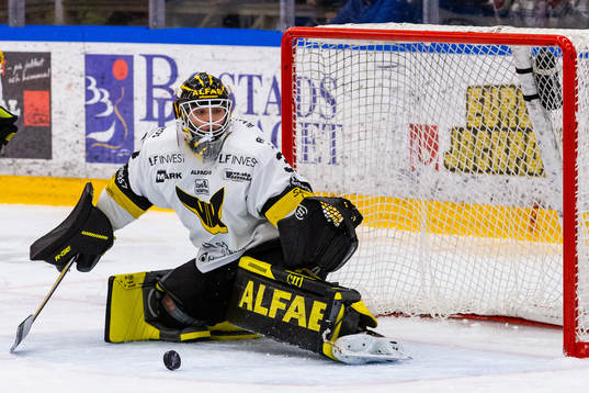 Västerås målvakt Johan Gustafsson