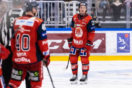 Västerviks Troy Loggins deppar