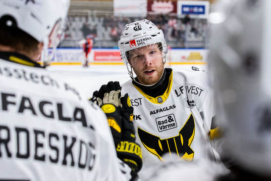Västerås Lukas Zetterberg jublar