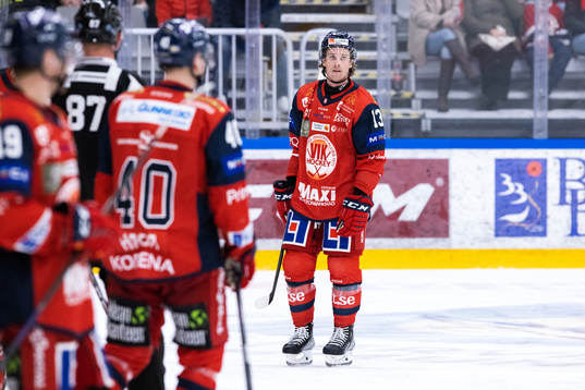 Västerviks Troy Loggins deppar