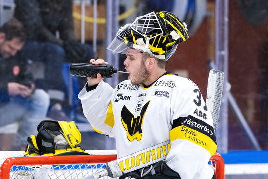 Västerås målvakt Johan Gustafsson