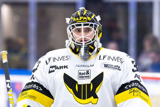 Västerås målvakt Johan Gustafsson