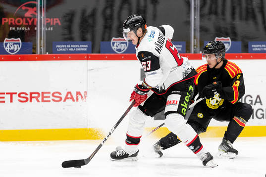 Malmö Redhawks Fredrik Händemark och Brynäs Samuel