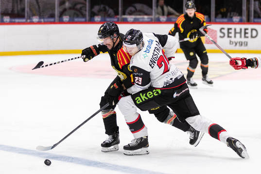 Brynäs Anton Rödin och Malmö Redhawks Eric Engstrand