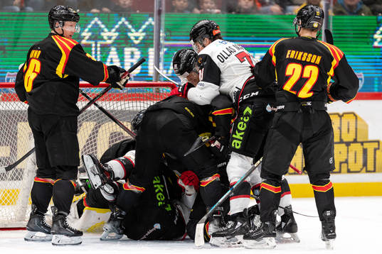 Malmö Redhawks Ponthus Westerholm och Adam Ollas Mattsson
