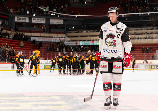 Malmö Redhawks Carl Söderberg deppar