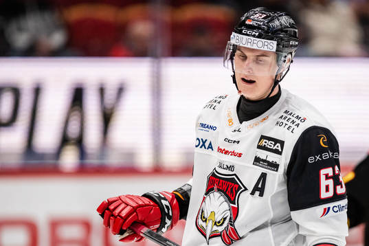 Malmö Redhawks Fredrik Händemark deppar