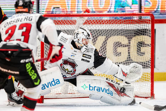 Malmö Redhawks målvakt Daniel Marmenlind