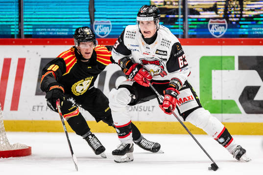 Brynäs David Sklenicka och Malmö Redhawks Fredrik
