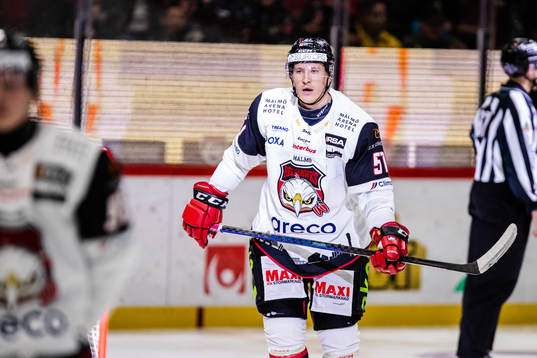 Malmö Redhawks Emil Sylvegård deppar