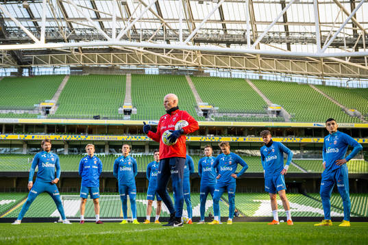Ståle Solbakken, head coach of the Norwegian national