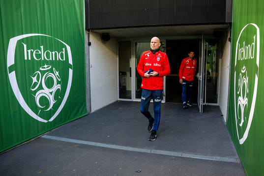 Ståle Solbakken, head coach of the Norwegian national