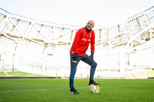 Ståle Solbakken, head coach of the Norwegian national