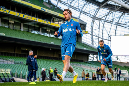Patrick Berg of the Norwegian national football team