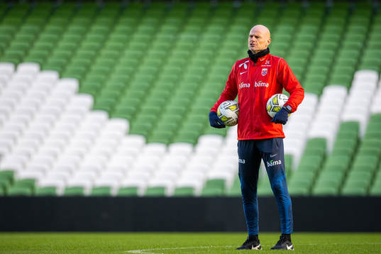 Ståle Solbakken, head coach of the Norwegian national