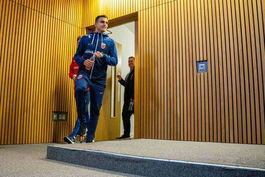 Mohamed Elyounoussi of the Norwegian national football team