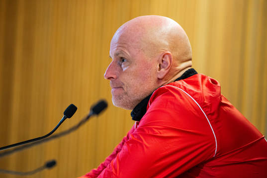 Ståle Solbakken, head coach of the Norwegian national