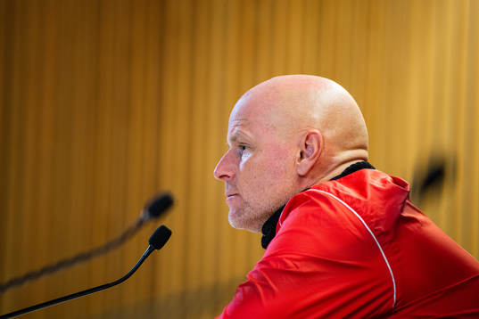 Ståle Solbakken, head coach of the Norwegian national