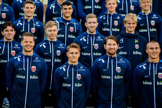Players of the Norwegian national football team