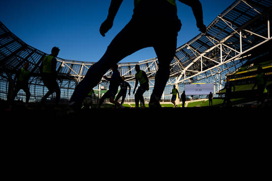 Bläddra bland fler bilder av Football, Norway, training