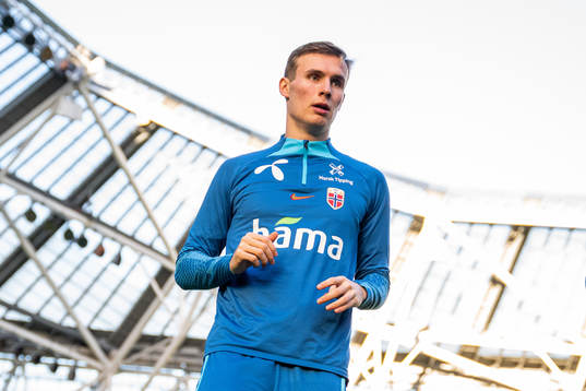 Sivert Heggheim Mannsverk of the Norwegian national