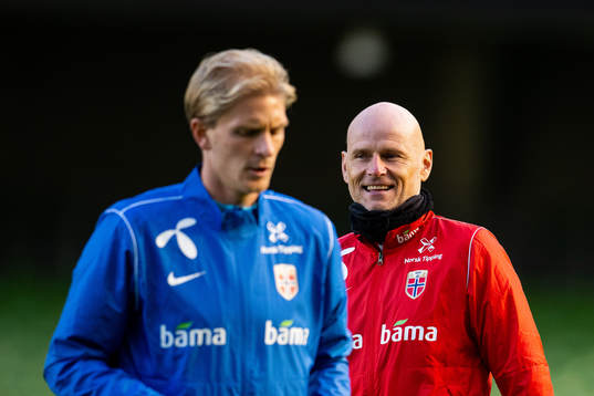 Ståle Solbakken, head coach of the Norwegian national