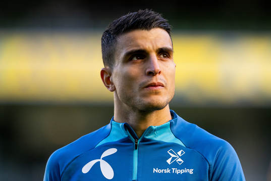 Mohamed Elyounoussi of the Norwegian national football team