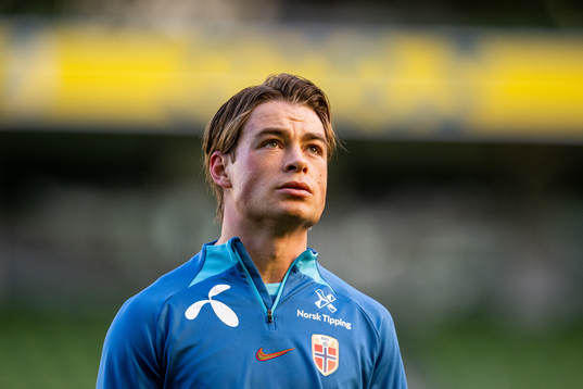 Patrick Berg of the Norwegian national football team