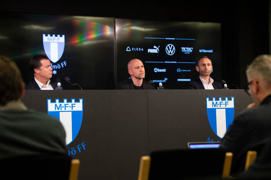 Sportdirektör Daniel Andersson och sportchef Andreas
