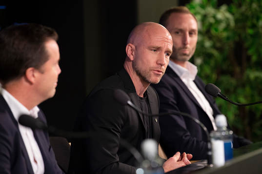Sportdirektör Daniel Andersson och sportchef Andreas