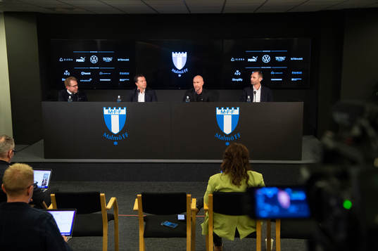 Presschef Peter Sohlmér, Sportdirektör Daniel Andersson