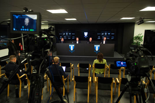 Presschef Peter Sohlmér, Sportdirektör Daniel Andersson