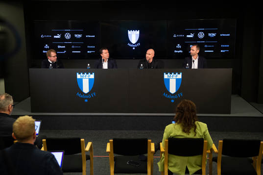 Presschef Peter Sohlmér, Sportdirektör Daniel Andersson