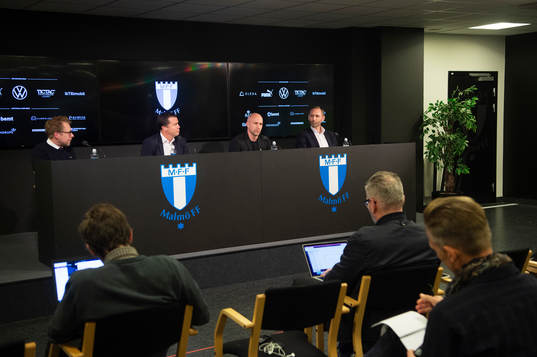 Presschef Peter Sohlmér, Sportdirektör Daniel Andersson