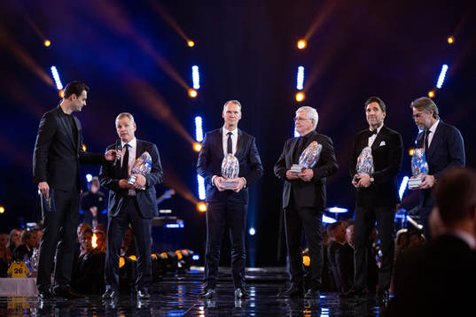 Tidernas Allstar team, Håkan Loob, Nicklas Lidström, Stig