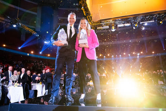 Nicklas Lidström och Kim Martin Hasson tilldelas priset