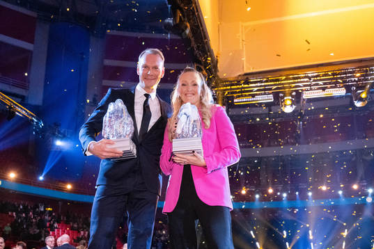 Nicklas Lidström och Kim Martin Hasson tilldelas priset