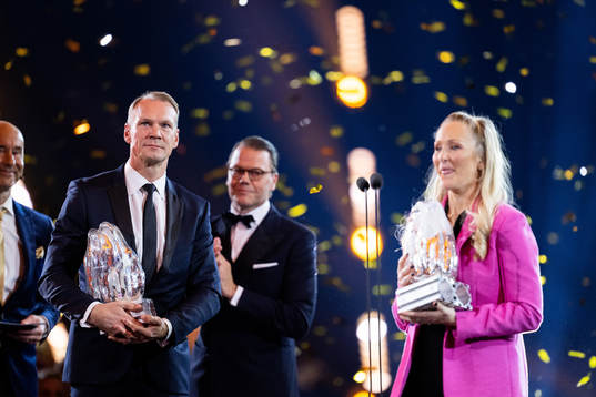 Nicklas Lidström och Kim Martin Hasson tilldelas priset