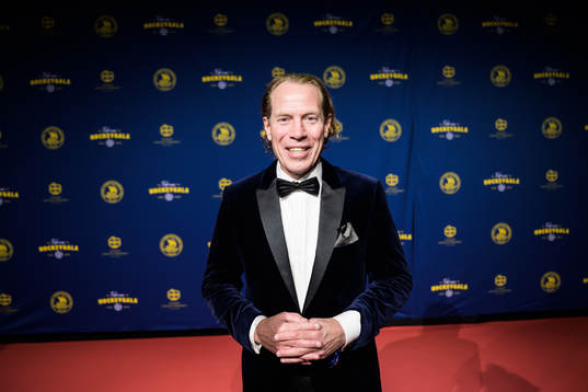 Jonas Bergqvist på röda mattan
