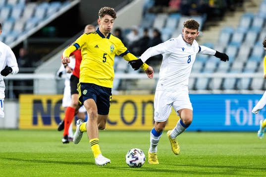 Sveriges Jonas Rouhi och Cyperns Stilianos Vrontis