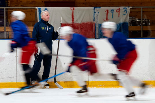 Bläddra bland fler bilder av Ishockey, Kovland Hockey, Träning a-lag