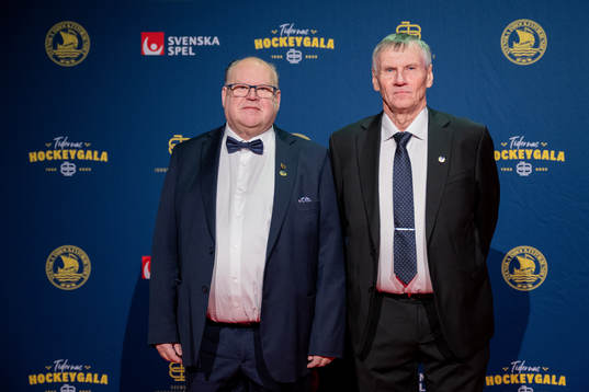 Besökare på röda mattan